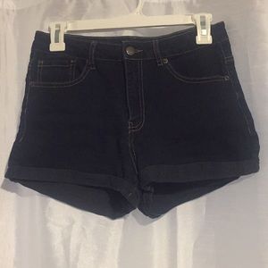 High waisted shorts